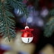 thumbnail image 4 of Juego de 12 adornos navideños artesanales para árbol de Navidad, decoración festiva de 4 cm, juego de metal con colgante de color., 4 of 7