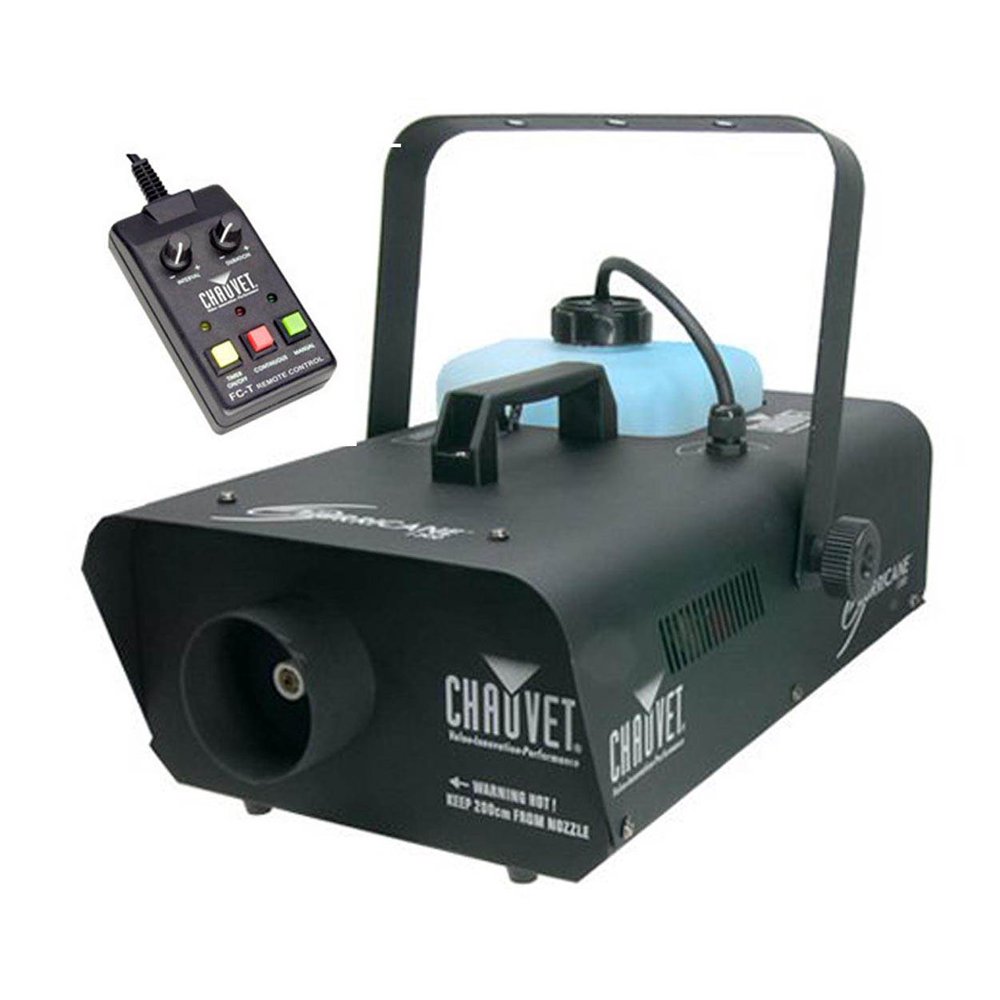 Chauvet Hurricane H1300 Pro Smoke Fog Machine Fogger with FCT Wired