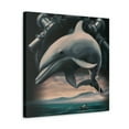 thumbnail image 2 of Dolphin's Clockwork Dream - Canvas, 2 of 10