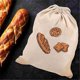 thumbnail image 1 of Bolsa de pan reutilizable de algodón y lino, bolsa de pan con cordón, baguettes, bolsa de lino y algodón, electrodomésticos de cocina, armarios de almacenamiento para el hogar y la cocina, organizació, 1 of 6