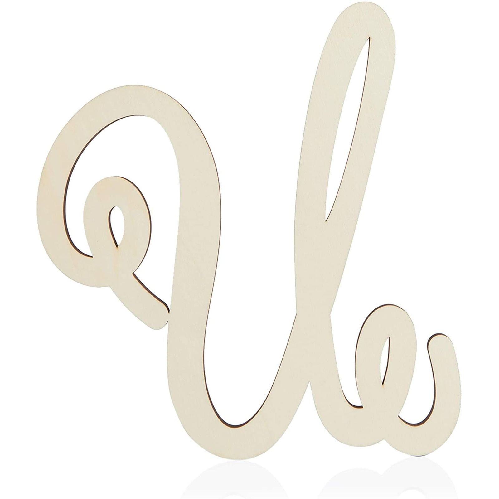Wooden Monogram Alphabet Letters Decorative Letter A 13 Inches 