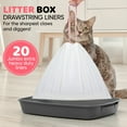 thumbnail image 4 of Kitty Litty Extra Large Heavy Duty Drawstring Litter Box Liners, Unscented, 20 Count, 4 of 8
