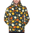 thumbnail image 4 of Hoodies for Men - Autumn Pumpkin Maple Leaf Plants Long Sleeve Comfrt Men'S Fashion Hoodies & Sweatshirts, Sweatshirts for Men Hoodies Pullover Clothing Clothes with Pouch, 4 of 7
