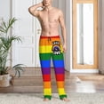 thumbnail image 5 of Love Is Love Pride Gay Men'S Pajama Pants Soft Sleep Lounge Pants Pjs Bottoms With Pockets Xx-Large, 5 of 6