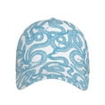 thumbnail image 2 of Balery Baseball Cap Adjustable Size for Running Workouts and Outdoor Activities All Seasons Dad Hat(Blue Snake), 2 of 9