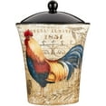 thumbnail image 2 of Certified International 23656 Gilded Rooster Canister Set (3 Piece), One Size, Multicolor, 2 of 6