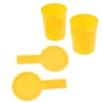 thumbnail image 1 of Durable 2 Pcs Bee Feeder, Bee Feeding Tool, Yellow Outdoor For Beekeeper Bee Feeding Home, 1 of 8