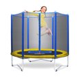 thumbnail image 3 of ORCC 4.5/5FT Kids Trampoline with Safety Net Pad,Supports up to 220 Pounds(Ages2-10), 3 of 8