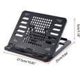 thumbnail image 5 of Necvior Height Adjustable Laptop Stand Ergonomic Riser Platform for Notebook Cell Phone, 5 of 16