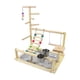 thumbnail image 5 of Parque infantil para loros, percha para pájaros, juguete para hacer ejercicio, juguetes de escalada para tortolitos, periquitos, 5 of 9