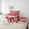 thumbnail image 6 of Castle Fairy Merry Christmas Girl 7-Piece Twin Bedding Sets,Geometric Plaid Bedding Comforter Set,Santa Claus Breathable Sheet Sets,Luxury Bedroom Decor, 6 of 8