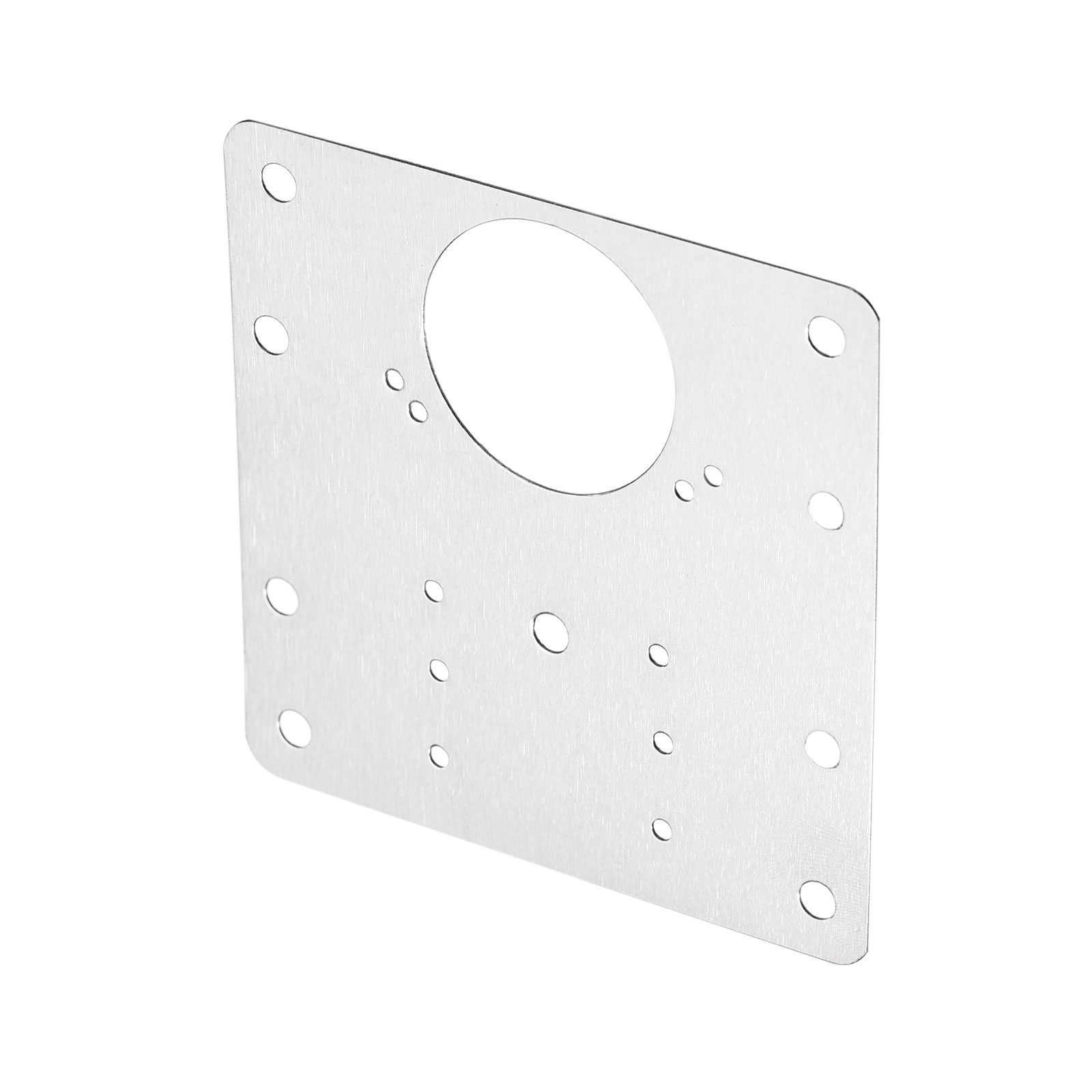 Unique Bargains Cabinet Hinge Repair Plate Screws Steel Brackets Cupboard 10 Set