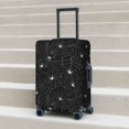 thumbnail image 5 of Halloween spiderwebs black Luggage Cover Anti Scratch, Elastic Suitcase Protector Suitcase Covers for Luggage Fits 18-32 Inch Luggage, 5 of 5