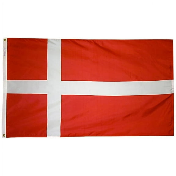 2x3' DURAWAVEZ DENMARK NYLON FLAG CH&G