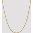 thumbnail image 2 of 14K Yellow Gold 2.75mm Regular Rope Chain (24 X 2.75) Made In Peru 021s-24, 2 of 5