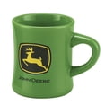 thumbnail image 1 of Taza John Deere, gres, cerámica verde, 240 ml, 1 of 1
