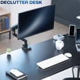 thumbnail image 6 of VIVO Premium Single Monitor Desk Mount Stand for Screens up to 40", 6 of 8