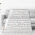 thumbnail image 4 of Cauagu Cute Goose Pattern Flannel Bed Blankets,Fleece Blanket Comfortable Air Conditioning Blanket for Sofa Bed Travel Couch & Living Room -40"x30", 4 of 8
