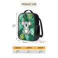 thumbnail image 5 of Jeiento Koala School Backpack Set for Boys 4Pcs Kids Backpacks with Lunch Box Pencil Case and Water Bottle Holder Green Leaves Girls Bookbag Sets for Elementary Middle School Bags Daypack, 5 of 7