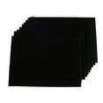 thumbnail image 2 of Paño flocado, 10 piezas Paño flocado autoadhesivo negro pegajoso Paño flocado autoadhesivo Integración sin costuras, 2 of 12