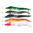 thumbnail image 2 of Multi-Jointed Fishing Segments Fishing Tackle With Treble Hook Crankbait Bait, 2 of 3