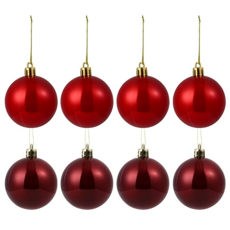 

Etereauty Christmas Treeglitter Balls Ball Decoration Decoration Pendant Hanging Shatterproof Xmasdecoration Pearlescent Ornaments