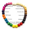 Dirty braid 17mm12mm large hole barrel beads color barrel beads diy