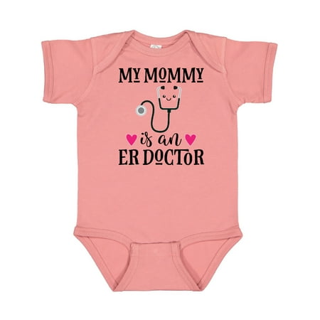 

Inktastic ER Doctor Mommy Gift Baby Girl Bodysuit