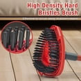 thumbnail image 4 of SBSWXX-Scrubber Mop Head, 2 Pcs Scrub Brush Attachments for O-Cedar EasyWring 2 Tank System, Triangle Spin Mop Hard Bristles Cleaning Brush Replacement Accessories for Bathroom Kitchen Pool Tile Floo, 4 of 4