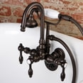 thumbnail image 3 of Wall-Mount Clawfoot Tub Faucet, Oil Rubbed Bronze, Tub Wall Mount AE7T5TAL, 3 of 4