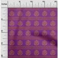 thumbnail image 1 of oneOone Cotton Cambric Fabric Leaves & Lotus Block Print Fabric By Yard 56 Inch Wide, 1 of 4