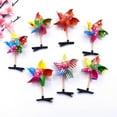 thumbnail image 3 of AOOOWER Pack of 24 Pinwheel Hair Clip Windmill Eye Catching Windmill Hair Embellishment, 3 of 13