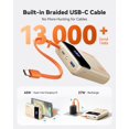 thumbnail image 4 of Power Bank INIU de 20000 mAh, 45 W, USB-C con cable integrado, 4 of 8