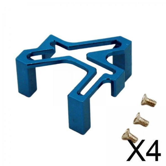 Piezas de Repuesto de Coche Baoblaze 4xRC Metal para Mini Q8 Q9 1:28