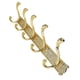thumbnail image 1 of Colgador de Gancho de Abrigo, Gancho de Ropa sin deformación Aleació de Zinc Dorado Espesado para la deicina para el Inodoro para el dormitorio para el para la puerta, 1 of 7