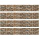 thumbnail image 1 of 48 hojas de pegatinas autoadhesivas para azulejos de ladrillo, pegatinas de pared contra salpicaduras para pelar y pegar, decoración para baño y cocina, 1 of 5