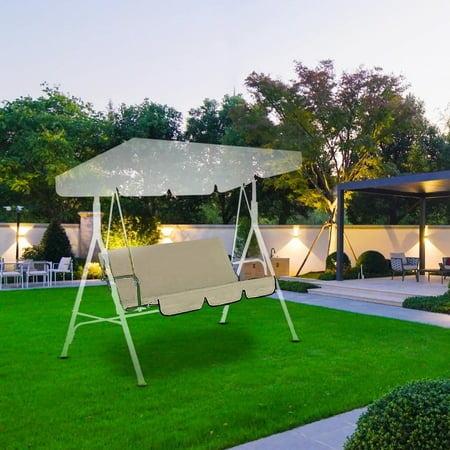 

Gnobogi Swing Waterproof Polyester Cloth Seat Cover Garden Swing Seat Replacement Seat Cover Double Swing Replacement Seat Cover Outdoor Patio Swing Seat Cover on Clearance