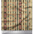 thumbnail image 1 of Soimoi Cotton Cambric Fabric Ikat Southwestern Print Fabric by The Yard 42 Inch Wide, 1 of 1