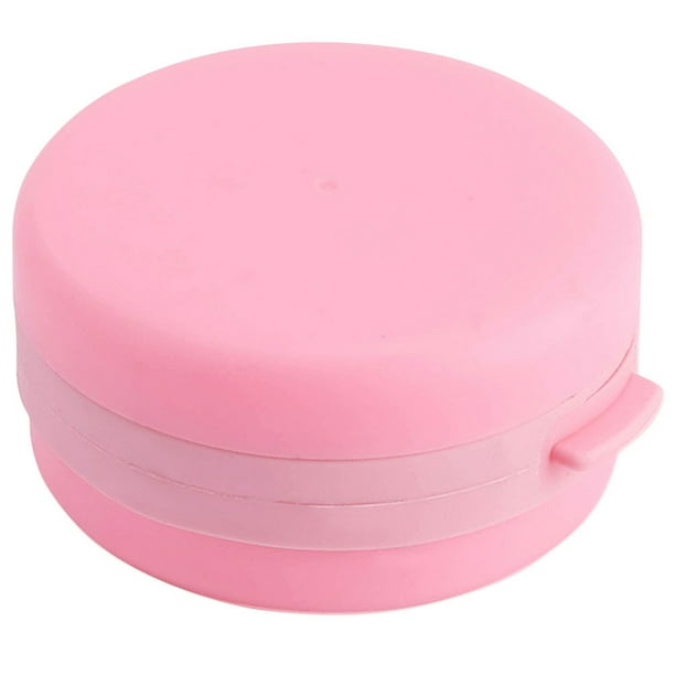 ColoMX Cepillo de masaje de baño con caja de jabón creativa de jabón cepillo de baño multifunción