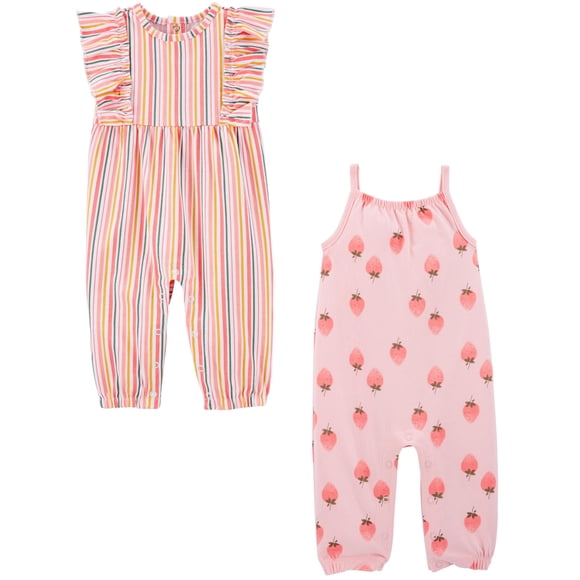 Monos de moda Simple Joys de Carter's Baby Girls 0-3M 2-