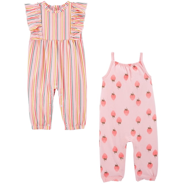 Monos a la moda Simple Joys de Carter's Baby Girls 3-6M
