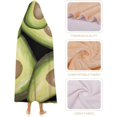 thumbnail image 4 of Funny Fruit Hooded Blanket, Cozy Wearable Blanket for Adults Flannel Soft Warm Blankets for Womens Mens Kids, 4 of 6