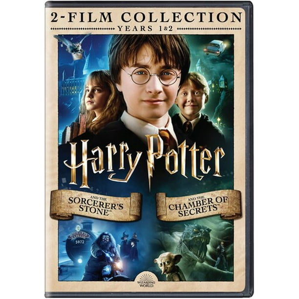 Harry Potter And The Sorcerer S Stone Harry Potter And The Chamber Of Secrets Dvd Walmart Com Walmart Com