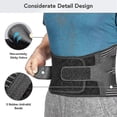 thumbnail image 2 of Medical Back Lumbar Support Belt Waist Orthopedic Brace Posture Men Women Corset Spine Decompression Waist Trainer Pain Relief, 2 of 5