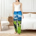 thumbnail image 2 of Fotbe Grazing Cows Mountain View Women's Pajama Pants,Sleepwear Pants,Pj Bottoms Drawstring And Pockets-X-Large, 2 of 7