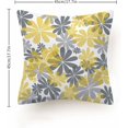 thumbnail image 5 of Juego de 4 fundas de cojín, funda de almohada de flores para sofá, hogar, sala de estar, dormitorio, Hom, 5 of 5