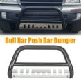 thumbnail image 6 of Kojem Bull Bar Push Grille Brush Guard Bumper Front 3'' for 1996-1998 Toyota 4Runner 1998-2004 Tacoma, 6 of 8