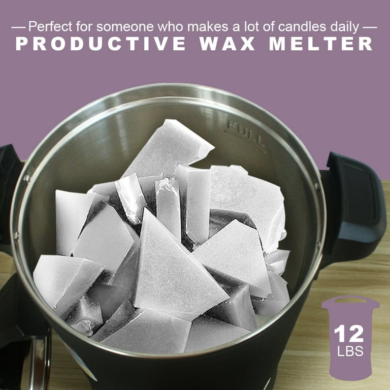 Super Large 42 LB Wax Melter for Candle Making: Electric Wax Melting Pot