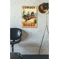 thumbnail image 3 of Epic Graffiti 'Cowboy Rodeo' by Ethan Harper Canvas Wall Art, 18"x26", 3 of 3