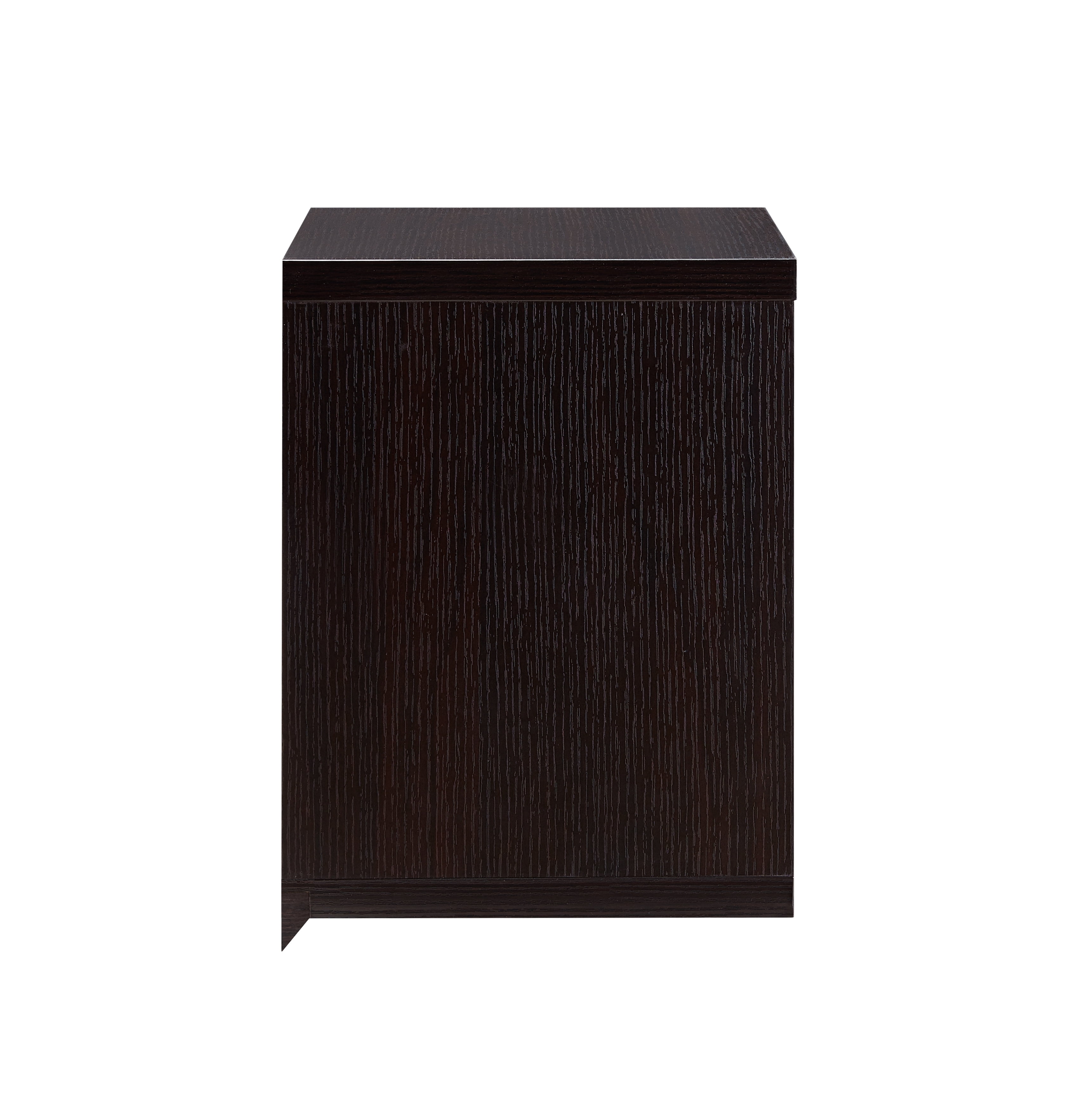 Furniture of America Alard Wall-Mounted Floating Wine Bar in Espresso Wood Finish